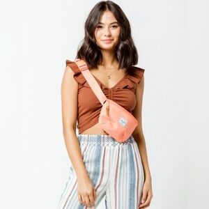 HERSCHEL SUPPLY CO. *Fourteen *Hip Pack *Fresh Salmon